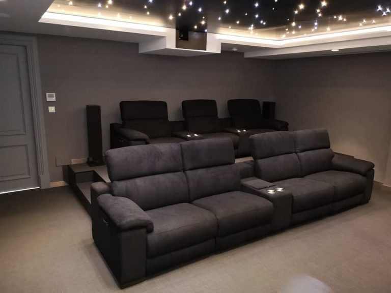 sala de cine en casa