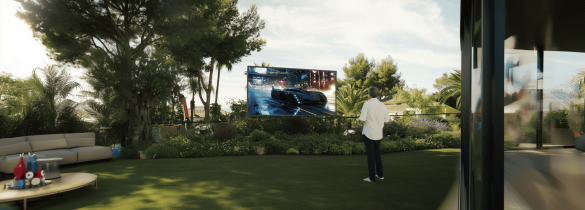 Outdoor massive screen